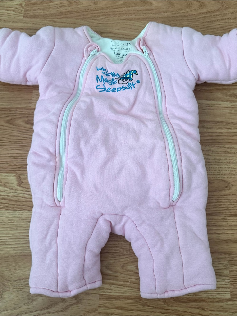 Baby Magic Sleepsuit Pink Infant Sleepwear sleep sack sac large 6-9 months